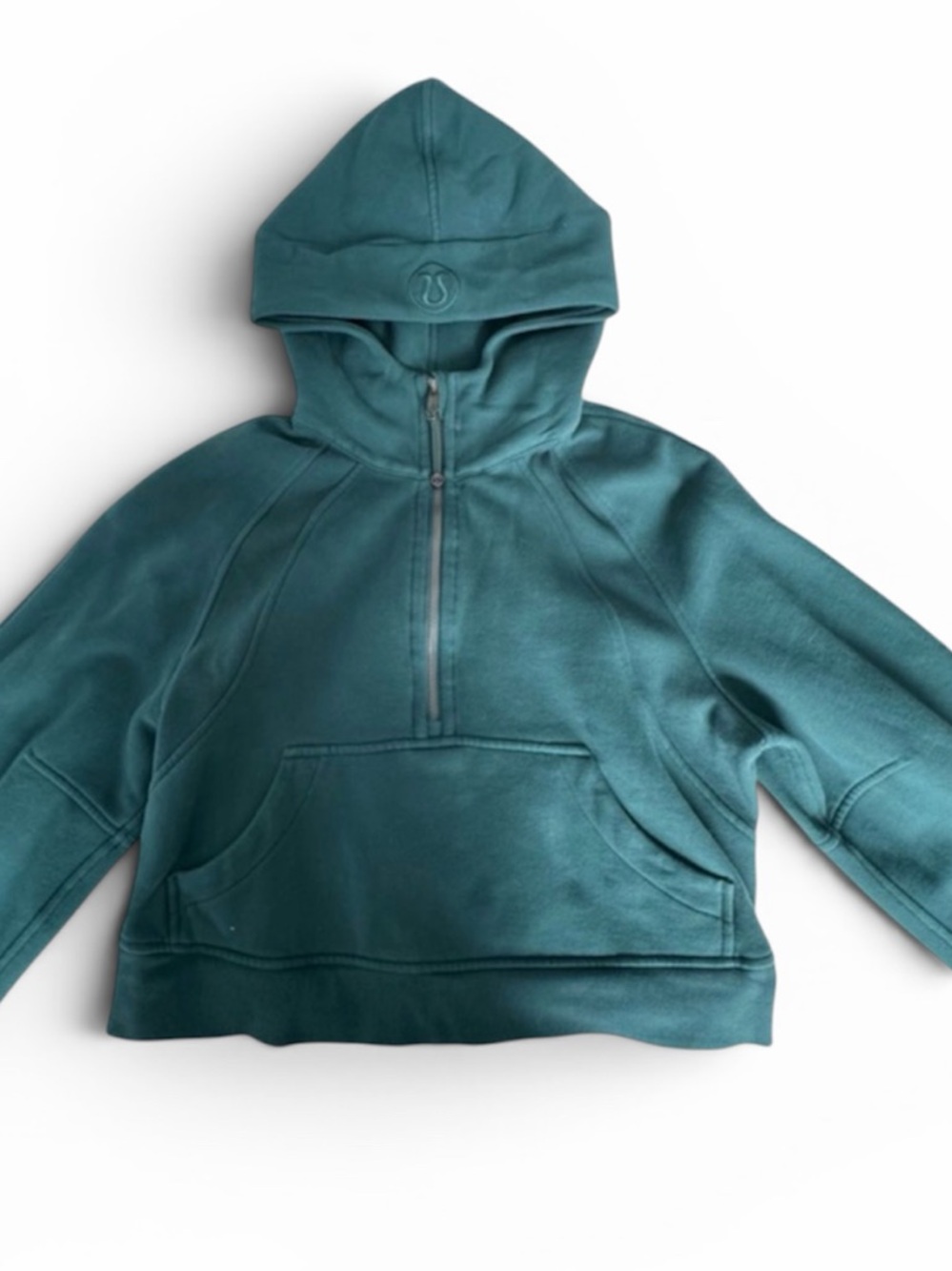 Lululemon Scuba Oversized Half-Zip Hoodie in Submarine Size M/L - Picture 6 of 7